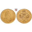 Römisch Deutsches Reich, Maria Theresia, Dukat 1761, 3,44 g fein, f.vz