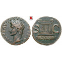 Römische Kaiserzeit, Augustus, As 22-30 (unter Tiberius), ss+