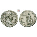 Römische Kaiserzeit, Hadrianus, Denar 134-138, ss-vz