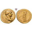 Römische Kaiserzeit, Traianus, Aureus 107, f.vz/ss+