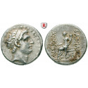 Syrien, Königreich der Seleukiden, Demetrios I., Tetradrachme 162-150 v.Chr., ss+