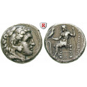Makedonien, Königreich, Alexander III. der Grosse, Tetradrachme 320-280 v.Chr., ss-vz