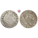 Friedland und Sagan, Herzogtum, Albrecht von Wallenstein, Groschen (3 Kreuzer) 1630, ss-vz