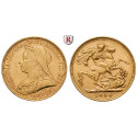Australien, Victoria, Sovereign 1894, 7,32 g fein, f.vz