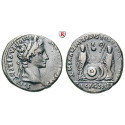 Römische Kaiserzeit, Augustus, Denar 2 v.-4 n.Chr., ss+