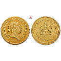 Grossbritannien, George III., 1/3 Guinea 1810, 2,63 g fein, ss-vz