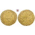 Frankreich, Francois I., Ecu d´or au soleil o.J. (1519), f.vz
