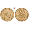 Deutsches Kaiserreich, Preussen, Wilhelm I., 10 Mark 1878, A, ss-vz, J. 245