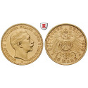 Deutsches Kaiserreich, Preussen, Wilhelm II., 20 Mark 1905, A, ss+, J. 252