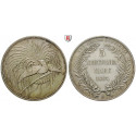 Nebengebiete, Deutsch-Neuguinea, 5 Neu-Guinea Mark 1894, Paradiesvogel, A, vz/f.vz, J. 707
