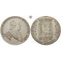 Sachsen, Albertinische Linie, Xaver, Administrator, Konventionstaler 1765, f.vz/vz