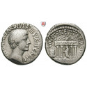 Römische Republik, Octavian, Denar 36 v.Chr., ss