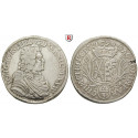 Sachsen, Albertinische Linie, Johann Georg III., 2/3 Taler 1690, ss