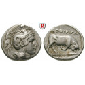 Italien-Lukanien, Thurium, Stater 350-300 v.Chr., ss+