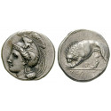 Italien-Lukanien, Velia, Didrachme 334-300 v.Chr., ss-vz/vz
