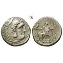 Makedonien, Königreich, Alexander III. der Grosse, Drachme 323-280 v.Chr., vz