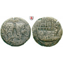 Römische Republik, Octavian und Divus Caesar, Dupondius ca. 36 v.Chr., f.ss