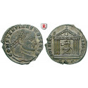 Römische Kaiserzeit, Constantinus I., Caesar, Follis 307, vz/vz-st