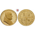 Vatikan, Johannes XXIII., Goldmedaille o.J., 15,48 g fein, PP