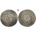 Sachsen, Albertinische Linie, Christian II., Johann Georg I., August, Reichstaler 1604, ss