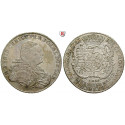 Sachsen, Albertinische Linie, Friedrich Christian, Konventionstaler 1763, ss-vz/vz+