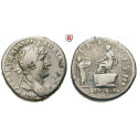 Römische Kaiserzeit, Hadrianus, Denar 119-112, ss