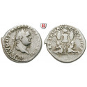 Römische Kaiserzeit, Titus, Denar 80, ss