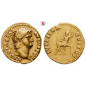 Römische Kaiserzeit, Nero, Aureus 64-65, ss-vz/ss