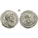 Römische Kaiserzeit, Marcus Aurelius, Denar 163-164, st