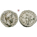 Römische Kaiserzeit, Marcus Aurelius, Denar 161-162, ss+