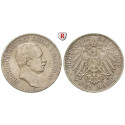 Deutsches Kaiserreich, Sachsen, Friedrich August III., 2 Mark 1912, E, vz-st, J. 134
