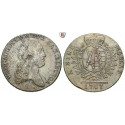Sachsen, Albertinische Linie, Friedrich August III., Konventionstaler 1787, ss-vz
