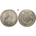 Sachsen, Albertinische Linie, Friedrich August III., Konventionstaler 1791, vz