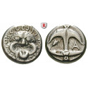 Thrakien-Donaugebiet, Apollonia Pontika, Drachme 5.-4.Jh. v.Chr., ss