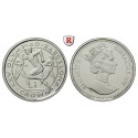 Gibraltar, Elisabeth II., 1/5 Crown 1991, 6,19 g fein, PP