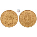Italien, Königreich, Vittorio Emanuele II., 20 Lire 1869, 5,81 g fein, ss-vz