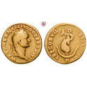 Römische Kaiserzeit, Domitianus, Aureus 81, ss
