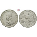 Brandenburg-Preussen, Königreich Preussen, Friedrich Wilhelm III., Taler 1821, ss+