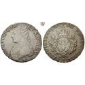 Frankreich, Louis XVI., Ecu 1781, ss+