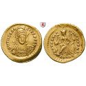 Römische Kaiserzeit, Theodosius II., Solidus 430-440, f.vz