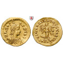 Römische Kaiserzeit, Leo I., Tremissis, ss-vz