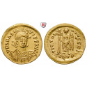 Byzanz, Anastasius I., Solidus 491-498, vz