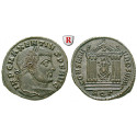 Römische Kaiserzeit, Maxentius, Follis 307-310, vz+