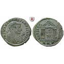 Römische Kaiserzeit, Maxentius, Follis 307-310, vz-st