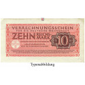 Besatzungsausgaben des 2. Weltkrieges 1939-1945, Verrechnungsscheine der Wehrmacht, 10 Reichsmark 15.09.1944, I, Rb. 513