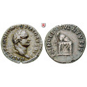 Römische Kaiserzeit, Domitianus, Caesar, Denar 80-81, ss
