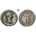 Römische Kaiserzeit, Traianus, Denar 114-117, ss+