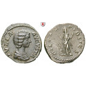 Römische Kaiserzeit, Julia Domna, Frau des Septimius Severus, Denar 201, vz/ss-vz