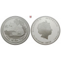 Australien, Elizabeth II., 2 Dollars 2010, 62,14 g fein, PP