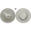 Australien, Elizabeth II., 50 Cents 2002, 15,53 g fein, st